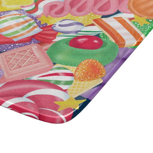 Altmodisches Schneidebrett (Ecke)