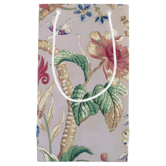 altmodisches Tapetenmuster Kleine Geschenktüte (Vorderseite)