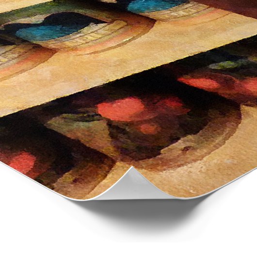 altmodisches Telefon Poster (Ecke)