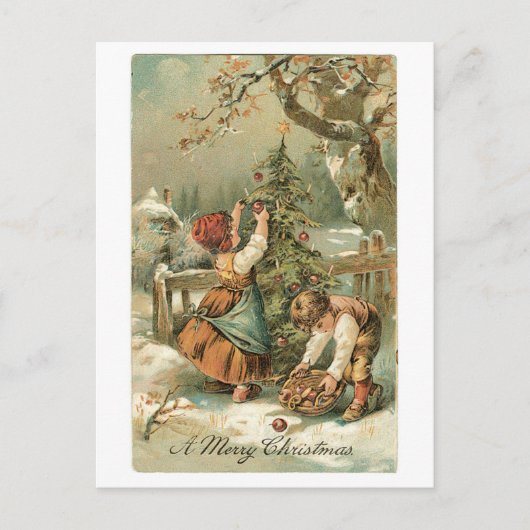 Altmodisches Weihnachten (Vorderseite)