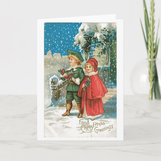 Altmodisches Weihnachten (Vorderseite)