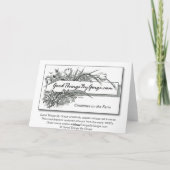 Altmodisches Weihnachten auf dem Bauernhof (Rückseite)