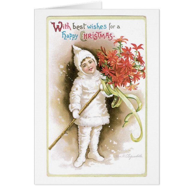 Altmodisches Weihnachten, Mädchen (Vorne)