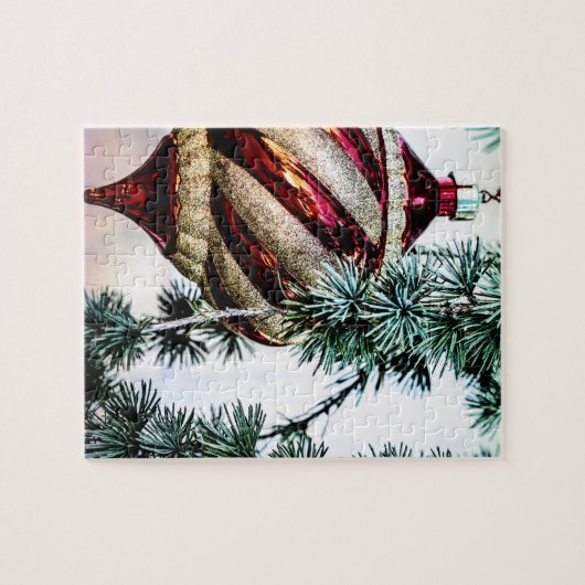 Altmodisches Weihnachten Puzzle (Horizontal)