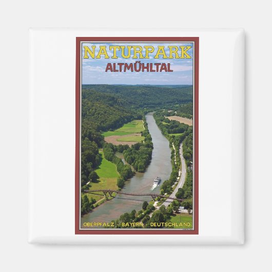 Altmühltal - Schifffahrt Magnet (Vorne)