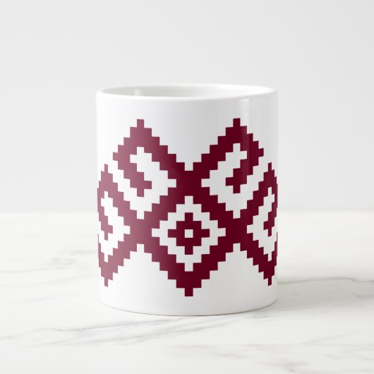Altnordisches Lettisch, Litauisches Symbol Jumbo-Tasse (Vorderseite)