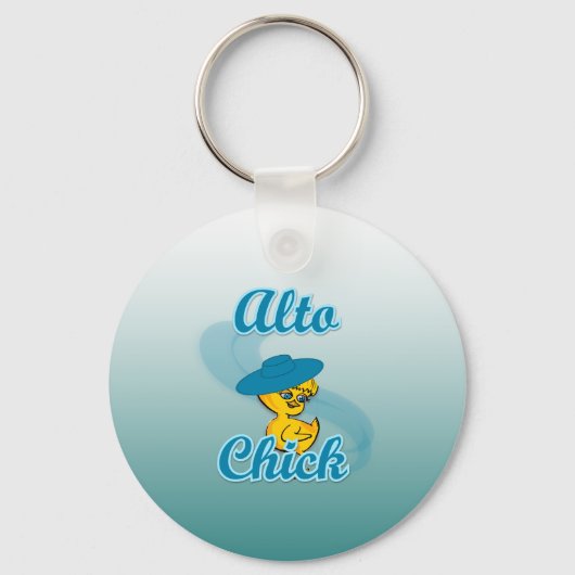 Alto Chick #3 Schlüsselanhänger (Vorderseite)