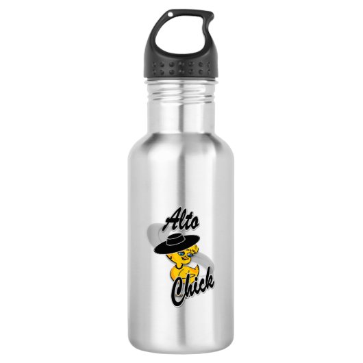 Alto Chick #4 Edelstahlflasche (Vorderseite)