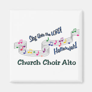 Alto Church Choir CN Magnet