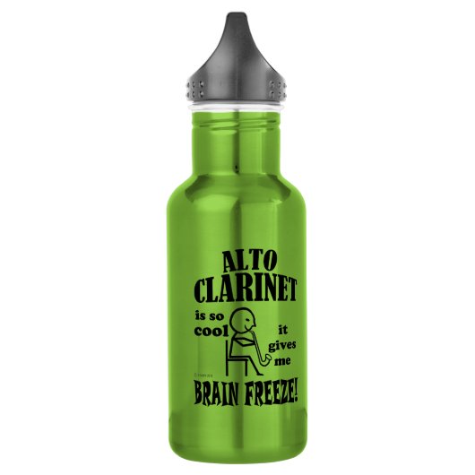 Alto Clarinet, Brain Freeze Edelstahlflasche (Links)