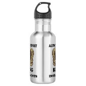 Alto Clarinet King of Instruments Edelstahlflasche (Vorderseite)
