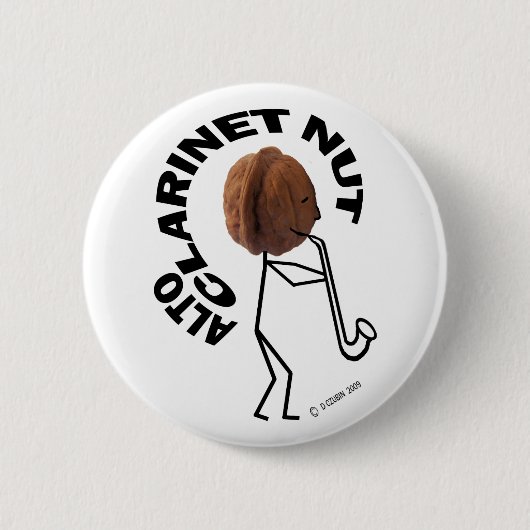 Alto Clarinet Nut Button (Vorderseite)