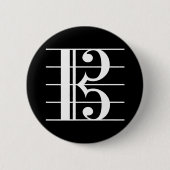 Alto Clef Button (Vorderseite)