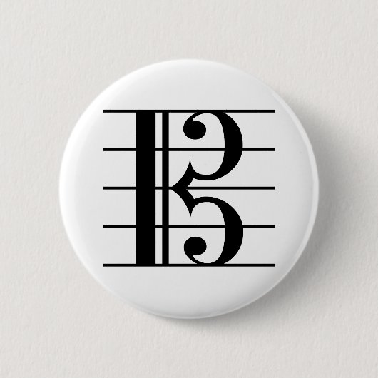 Alto Clef für Mitarbeiter Button (Vorderseite)