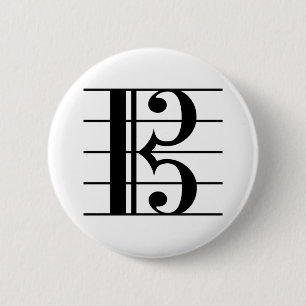 Alto Clef für Mitarbeiter Button