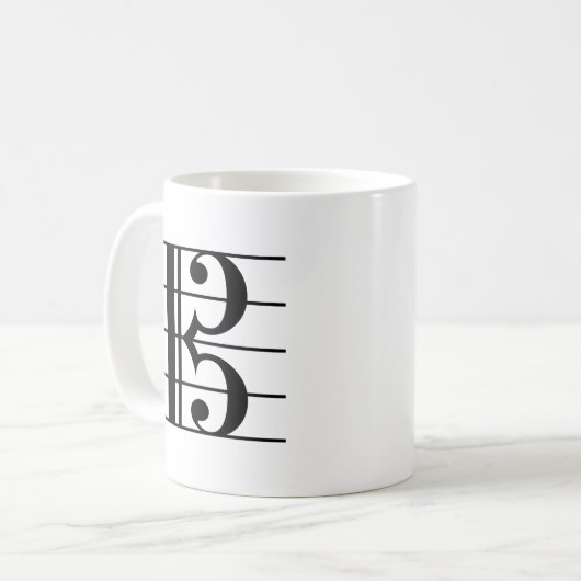 Alto Clef Kaffeetasse (Vorderseite Links)