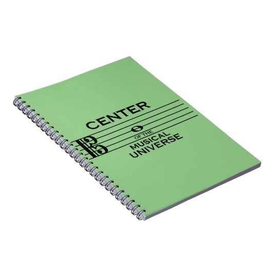 Alto Clef Notebook Notizblock (Rechte Seite)