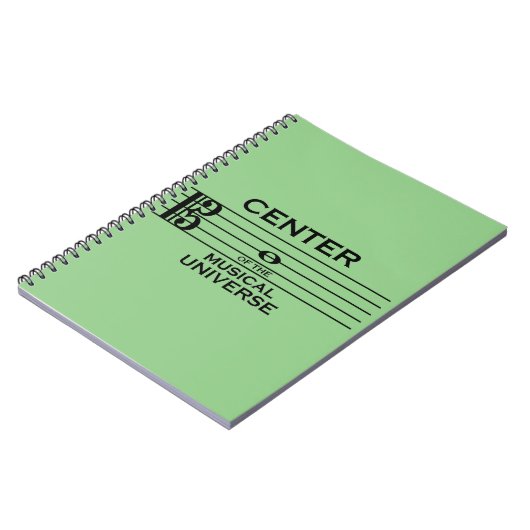 Alto Clef Notebook Notizblock (Linke Seite)