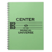 Alto Clef Notebook Notizblock (Vorderseite)