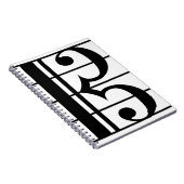 Alto Clef Notizblock (Rechte Seite)