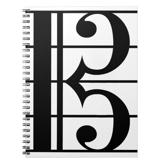 Alto Clef Notizblock (Vorderseite)