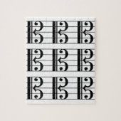 Alto Clef Puzzle (Vertikal)