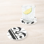 Alto Clef Sandstein Untersetzer (Seite)