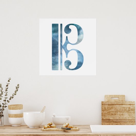 Alto-Kegel Poster (Küche)