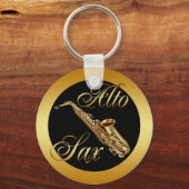 ALTO SAX SCHLÜSSELANHÄNGER (Vorderseite)