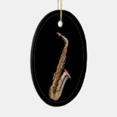 Alto Saxophon Keramik Ornament (Rechts)