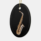 Alto Saxophon Keramik Ornament (Links)