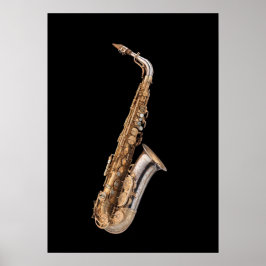 Alto Saxophon Poster
