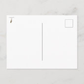 Alto Saxophon Postkarte (Rückseite)