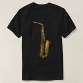 Alto Saxophon T-Shirt (Design vorne)
