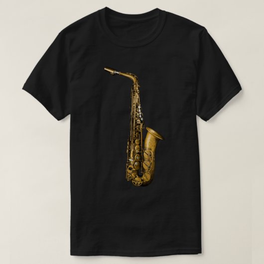 Alto Saxophon T-Shirt (Design vorne)