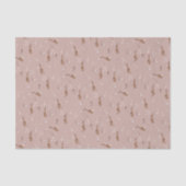 Alto Saxophone Pattern on Light Rose Pink Seidenpapier (Vorderseite)