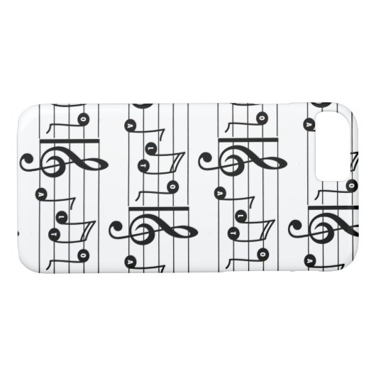 Alto Singer Musical Phone Case (Rückseite (Horizontal))