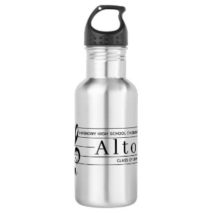 Alto Singer Musical School Name Abschluss Jahr Edelstahlflasche