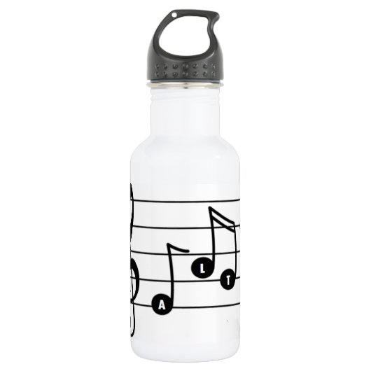 Alto Singer Wasserflasche (Vorderseite)