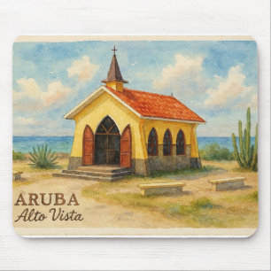 Alto Vista Aruba Aquarell Mousepad