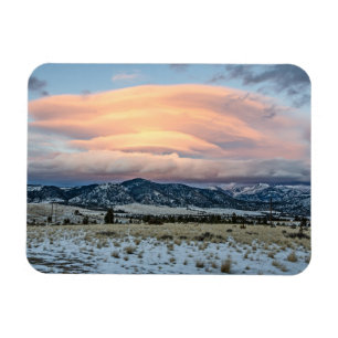 Altocumulus Stehende Lenticular Clouds Magnet