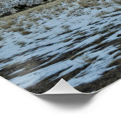 Altocumulus Stehende Lenticular Clouds Poster (Ecke)