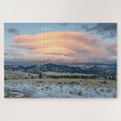 Altocumulus Stehende Lenticular Clouds Puzzle (Horizontal)