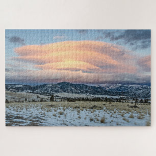 Altocumulus Stehende Lenticular Clouds Puzzle