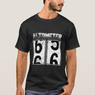 Altometer 65-66 66 Geburtstag Gruß Geburtstag B-Ta T-Shirt