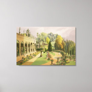 Alton arbeitet, "von den Gärten von England", 185 Leinwanddruck