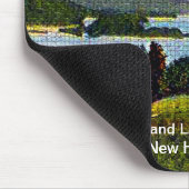 Alton Bay und Lake Winnipesaukee, New Hampshire Mousepad (Ecke)