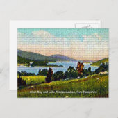 Alton Bay und Lake Winnipesaukee, New Hampshire Postkarte (Vorne/Hinten)