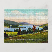 Alton Bay und Lake Winnipesaukee, New Hampshire Postkarte (Vorderseite)