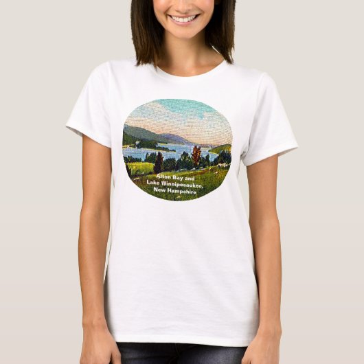 Alton Bay und Lake Winnipesaukee, New Hampshire T-Shirt (Vorderseite)